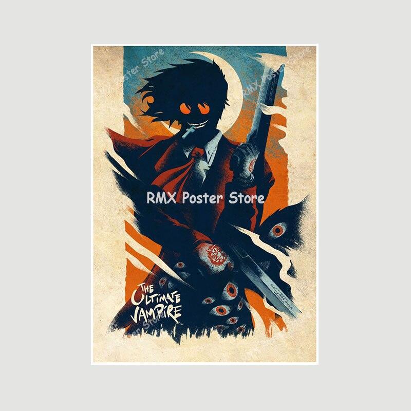 One Punch Man JoJo's Bizarre Adventure Art Painting Pictures for Bar Cafe Home Decor White Paper Room Decoration Anime Posters