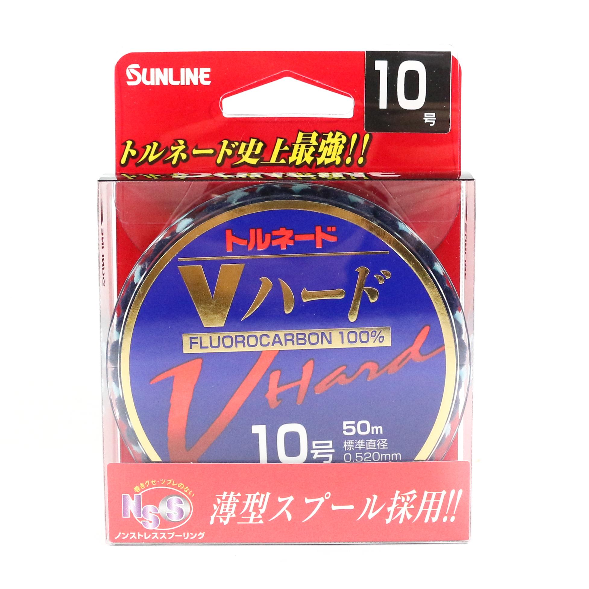 

Sunline Fluorocarbon Leader Tornado V Hard Strong 50 м # 10 40 фунтов (7984)