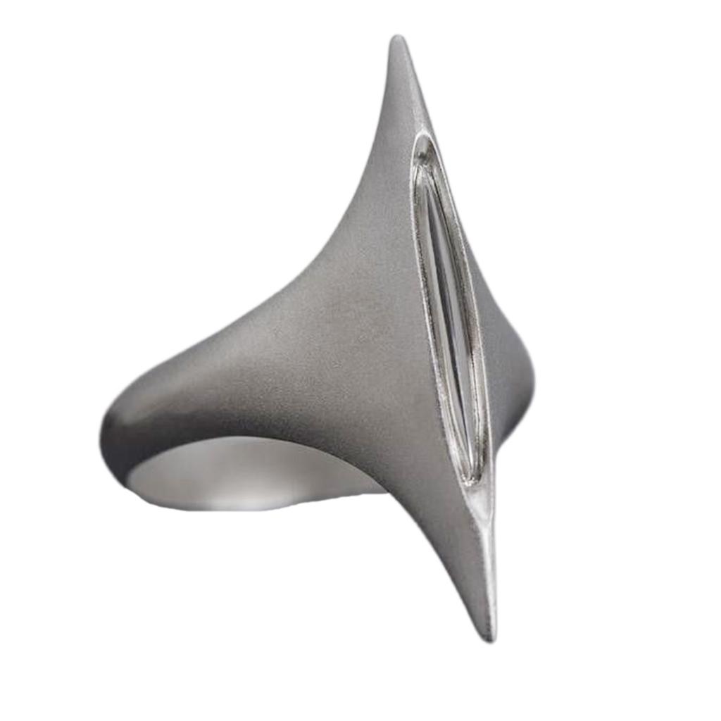 Unique Sword Rings Simple Rings Elegant Finger Rings Alloy Texture for Fashion Enthusiasts and Punk Style Followers