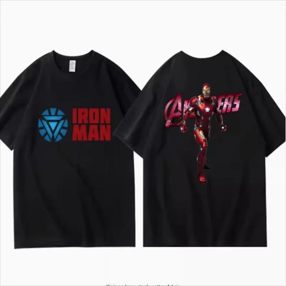Men's T Shirt for Men Short Sleeve 100% Cotton DEADPOOL Print T-shirt Deadpool Movie S.H.I.E.L.D. Agents Revenge League