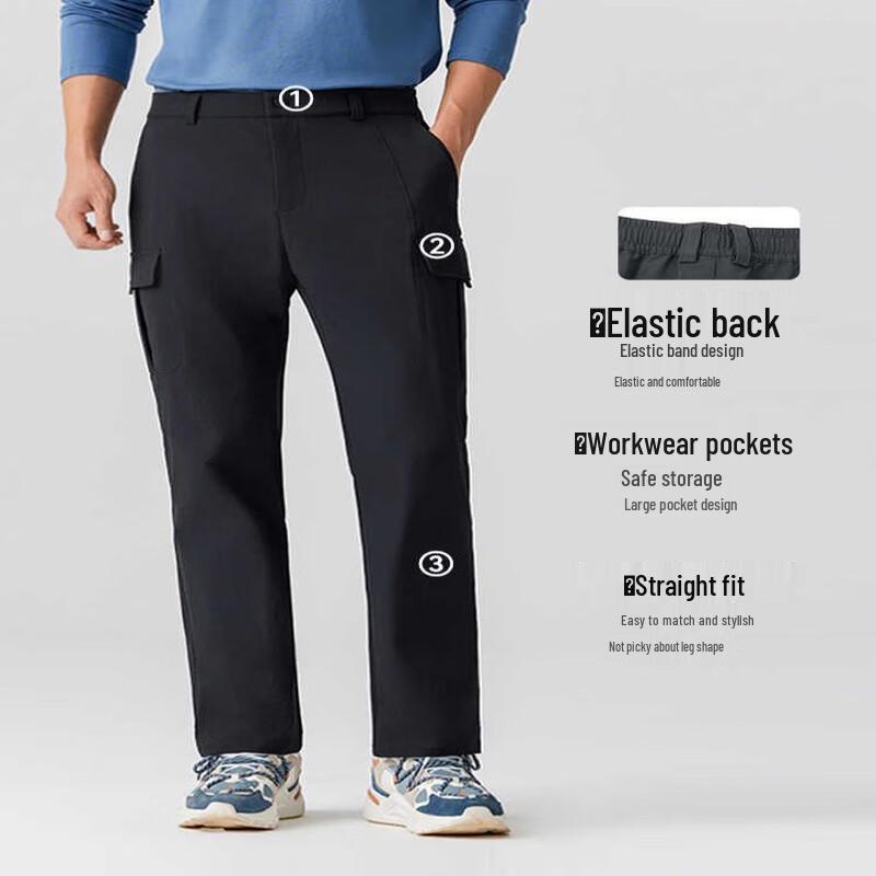 

Men s Lightweight Straight-Leg Cargo Pants AXX423036L L