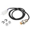 12V Motorcycles Sensor Cable with 2 Magnets for ATV Scooter Digital Odometer Speedometer Tachometer 3 Pins Sensor Cable