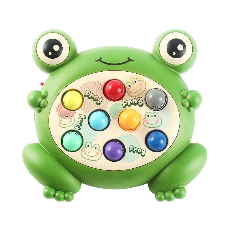 Frog Whackamole Game For Kids Interactive Educational Toy With Music And Lights