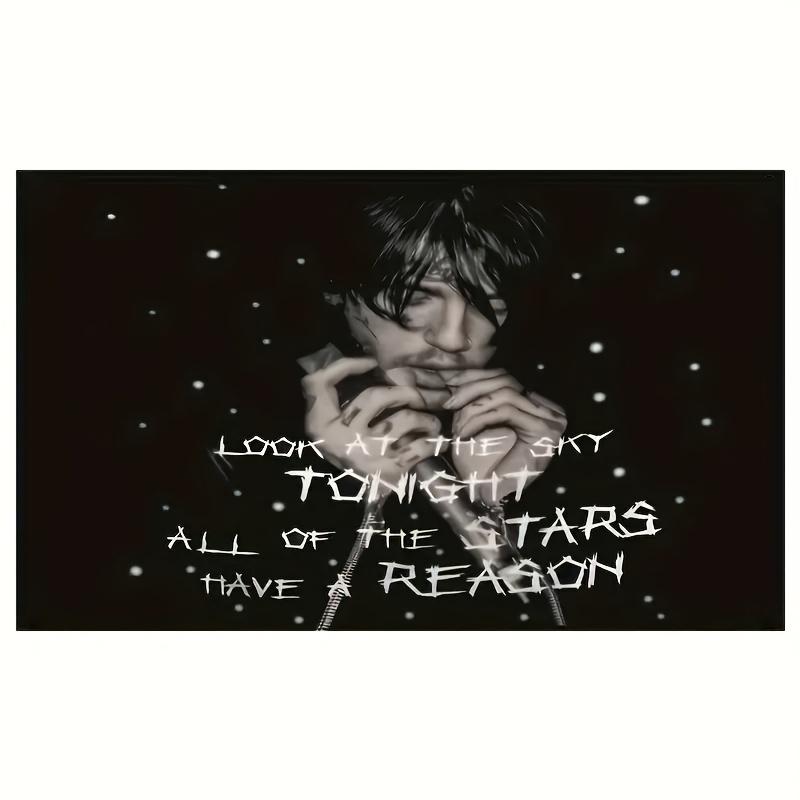 

All the Stars in the Sky Tonight Have a Reason to Decorate Tapestry Indoor and Outdoor Decorations Yard Decorations 74x94cm(29x37in)