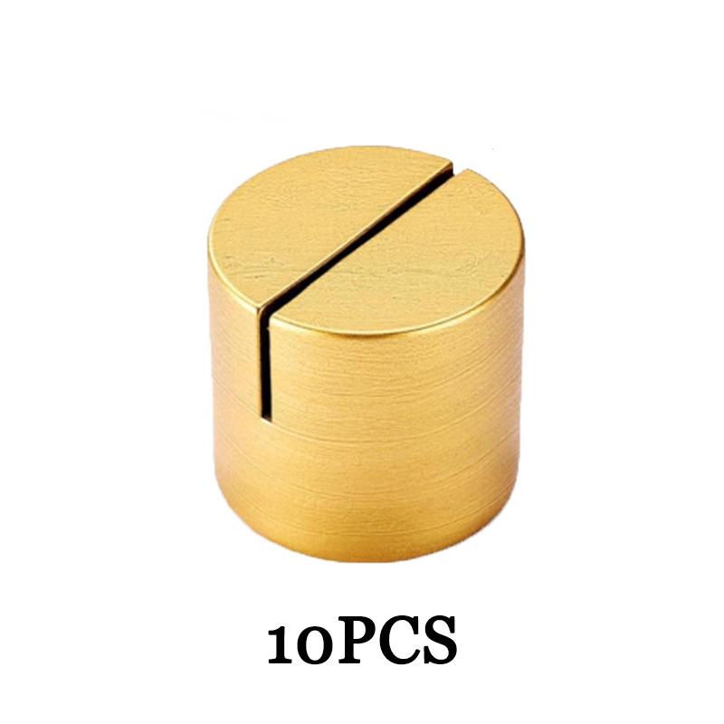 

WTEMPO Table Number Holders Wedding Place Card Holders Mini Cylinder Shaped Design Desktop Stands for Paper & Photo Picture & Menu Tag Display 10pcs золотой