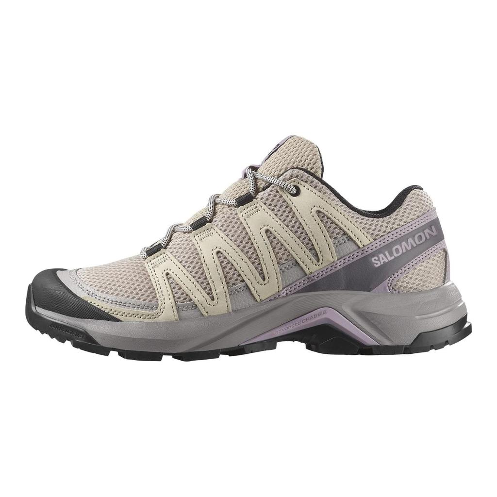 Salomon X-Adventure Recon Soft Durable Supportive Traction Hiking Shoes Women Hiking Shoes Beige 478135