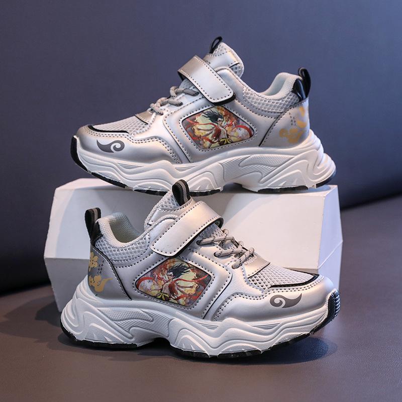 

Boys Girls Sneakers for Running Sports Retro Dad Shoes Casual Spring Autumn size 37 чорний