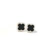 Boucles d'oreilles puces Trèfle à quatre feuilles Classiques - Nouveau Design de Luxe Qualité Supérieure Boucles d'oreilles Trèfle Porte-bonheur Résistant à la décoloration