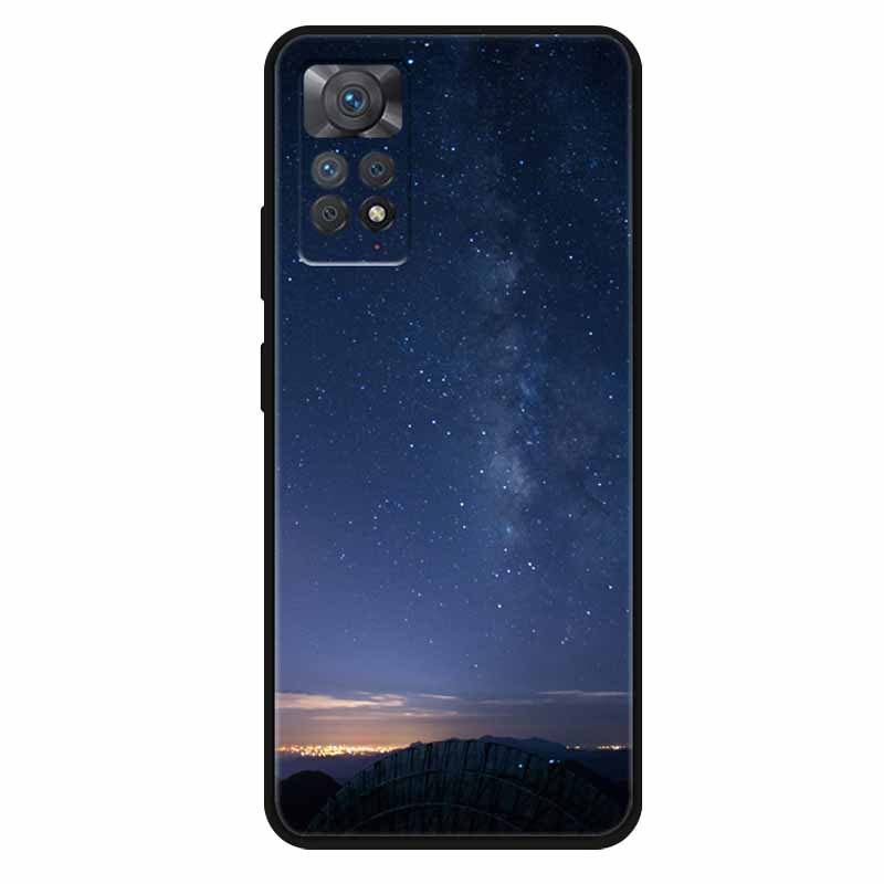 For Xiaomi Redmi Note 11 Pro 4G Case Soft Space Marble TPU Silicone Back Cover For Xiaomi Redmi Note 11Pro 4G Cases Bumper Shell