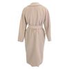 Max Mara Domestic Genuine 101801296 Wool 90 Cashmere 10 Icon Coat 36 beigeUsed