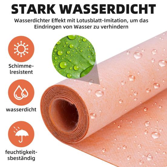 11,8 palce x 33 stop Vodotěsná membrána do sprchy Silná polyetylenová podkladová vrstva pod dlaždice Sprchová membrána do sauny, koupelny, kuchyně, na stěnu, podlahu