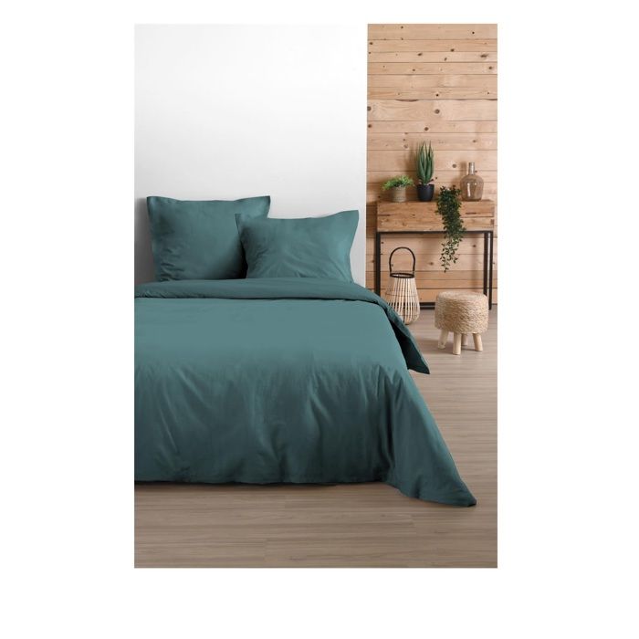 Housse de couette 200 x 200 cm uni Eucalyptus