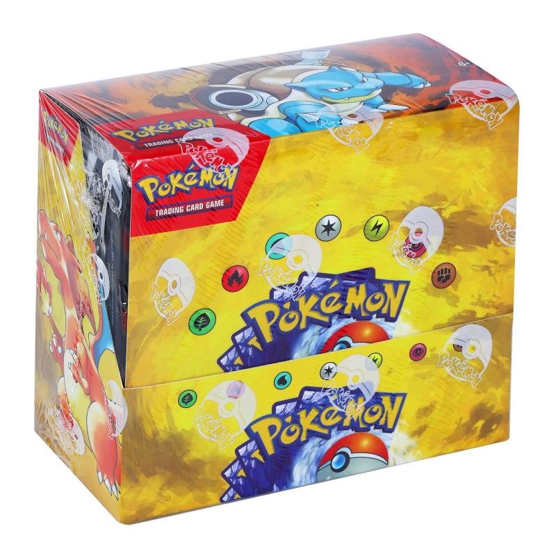 Pokémon Cards PKM Set Foil 36 Packs1ST Edition PTCG Proxy Card Classic Base Booster Card Venusaur Pikachu Card Toys Gifts