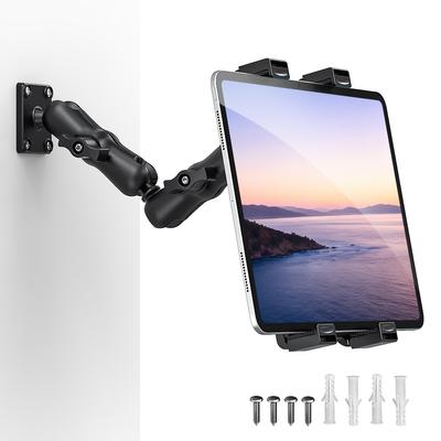 Supporto per Tablet Base Trapano Robusto, Angolazione Multipla Regolabile a 360 Gradi, Compatibile con iPad Pro/Galaxy Tab/Tablet da 7-11 Pollici