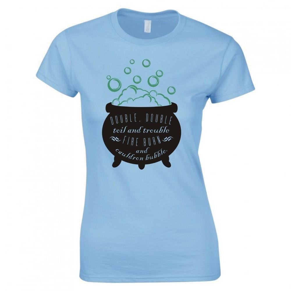 Witchcraft Double Double Toil And Trouble Skinny Fit Tshirt S