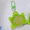 Cartoon Plush Turtle Key Ring Vegetable Texture Green Turtle Doll Key Ring  Bag Pendant