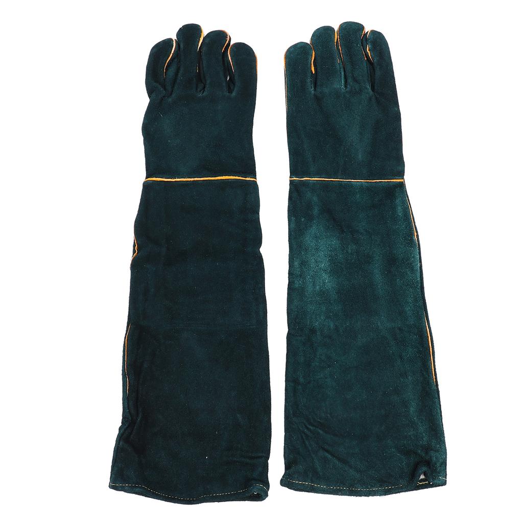 Animal Handling Gloves Thickening Anti Scratch Bite Resistant Long Gloves for Training Dog Cat Bird