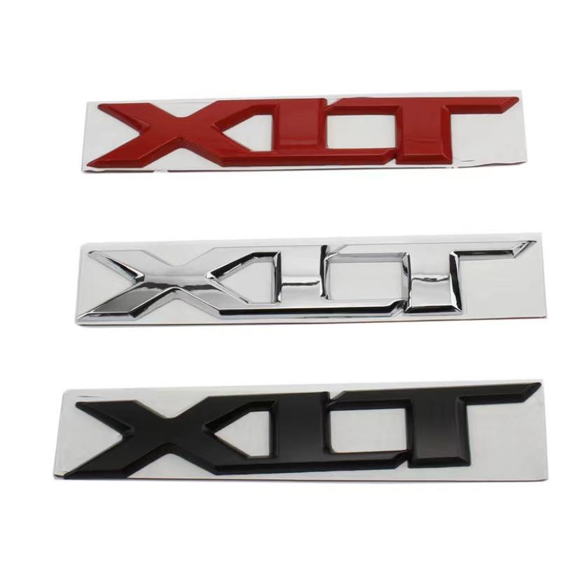 1Pc 3D Metal XLT Emblem Car Badge Rear Trunk Decal For Ford RANGER XLT Stikcer Accessories