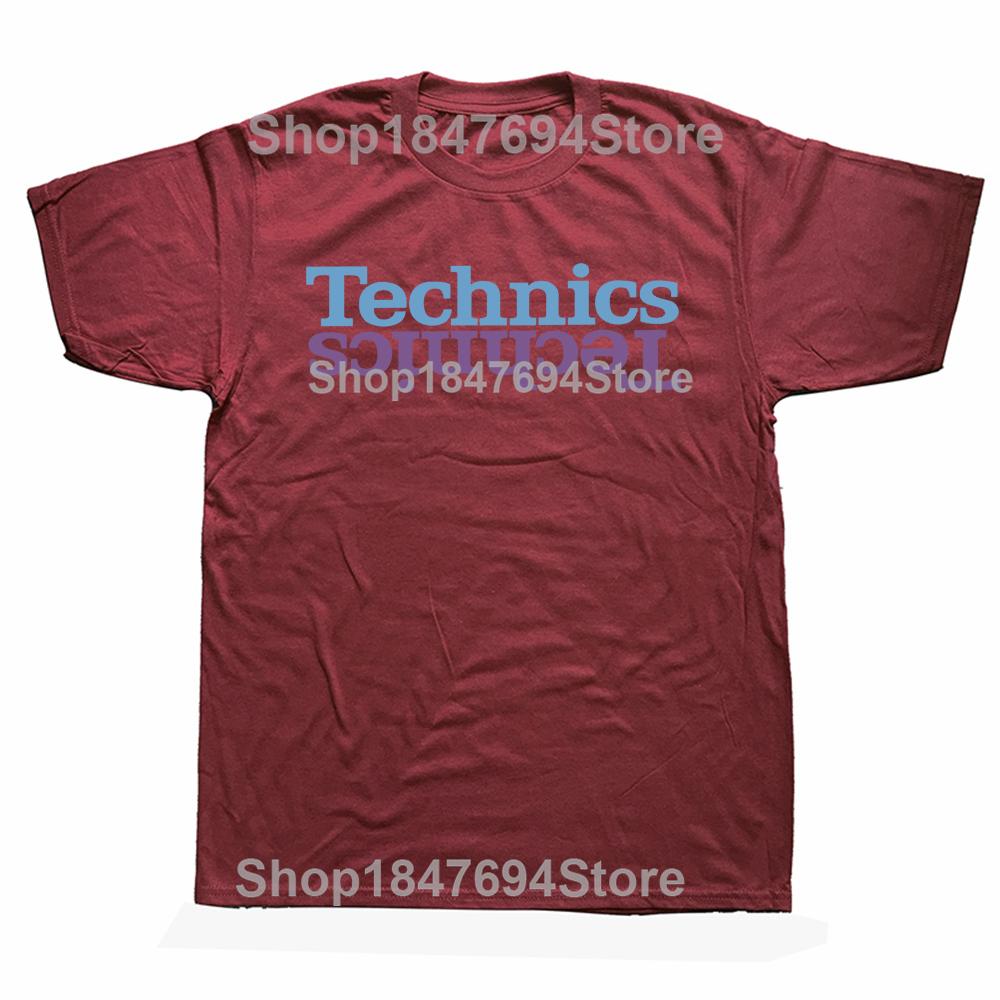 Technics Turntable 1200 DJ Record Sound System Audio Male Brand T-shirt Men Summer Cotton Short Sleeve T Shirt Top Tees