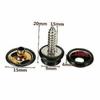 26/52 Sets Screw Fixing Buckle For Waterproof Cloth Waterproof Tent Boat Stainless Steel Screw Fastener Kit Automotive Accessory