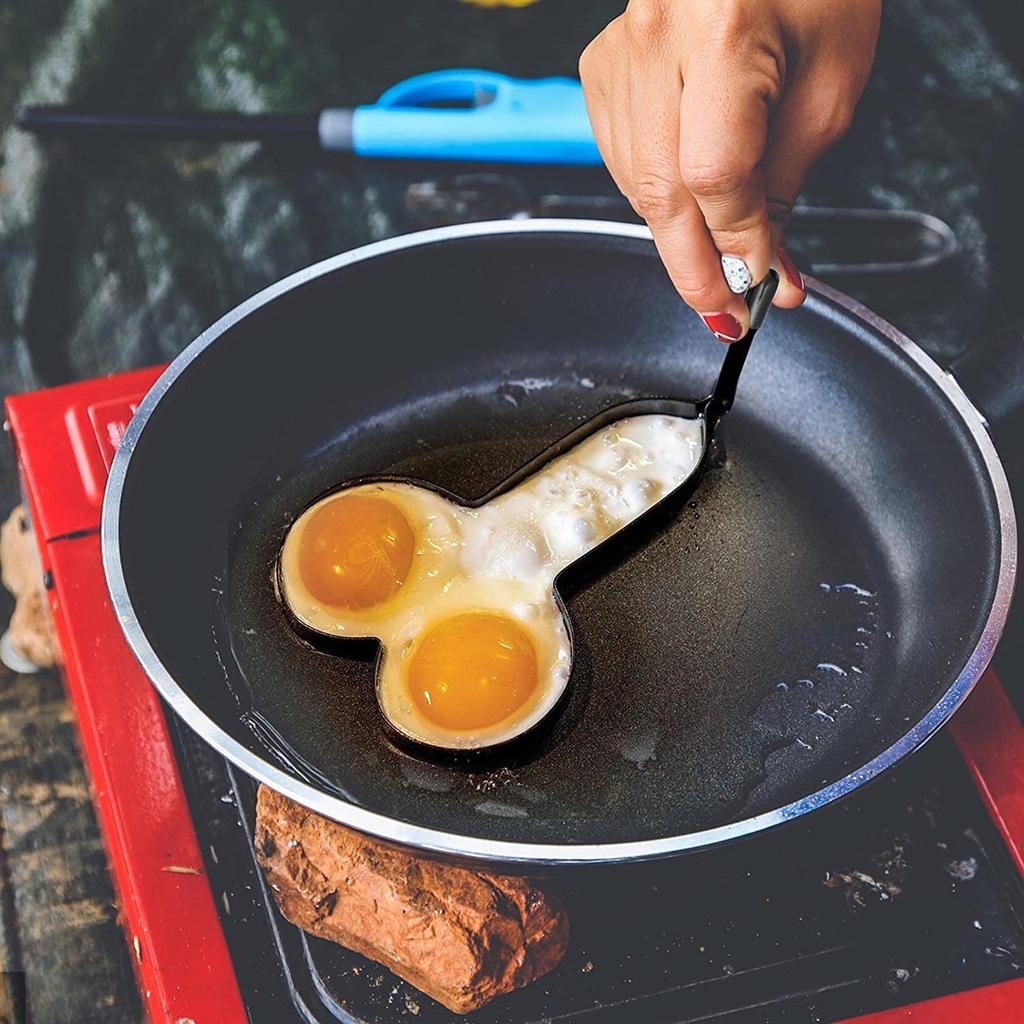 Funny Fried Egg Mold Non-stick Omelette Cooking Tool Girlfriend DIY Handmade Breakfast Sandwich Gadget Kitchen Accessories