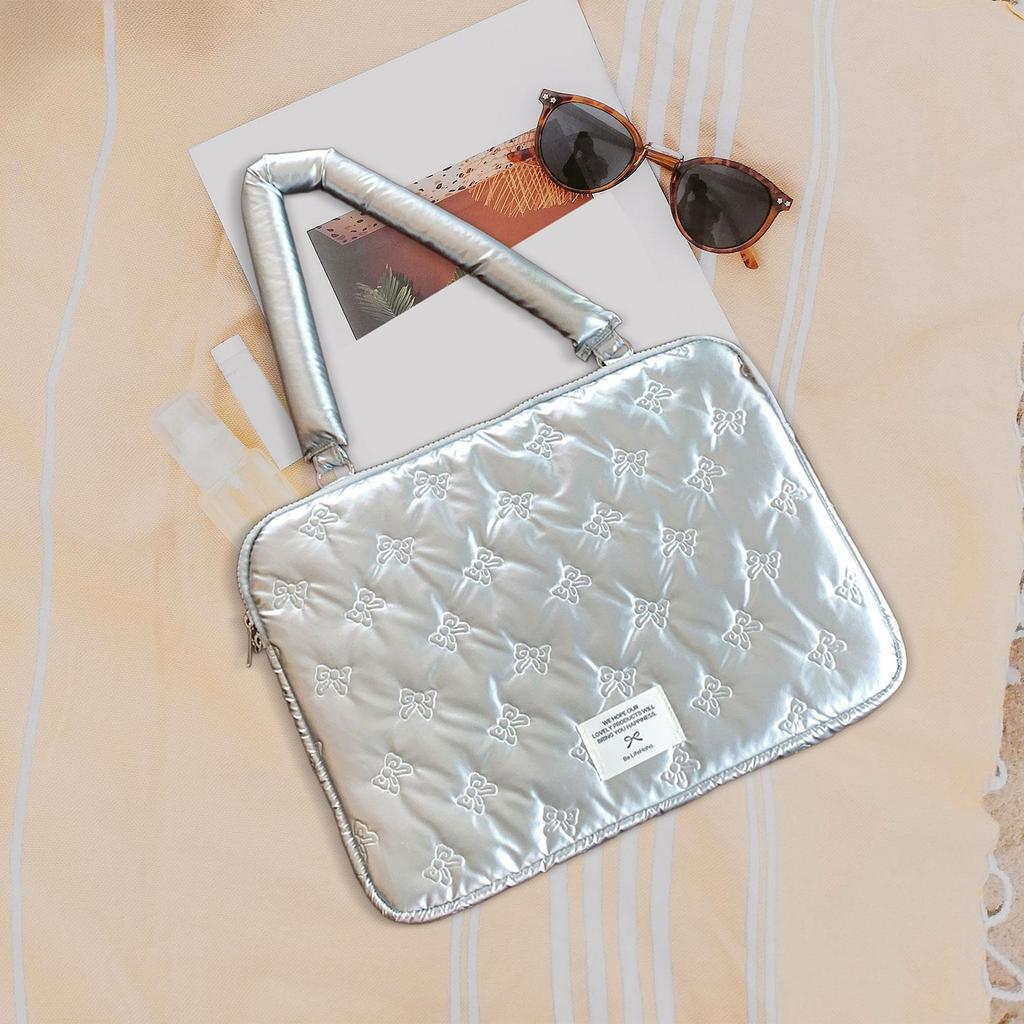 Womens Laptop Shoulder Bag Chic Laptop Sleeve for Working Commuting Dating