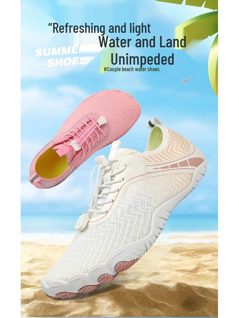 2024 New Quick-Dry Outdoor Five-Finger Water Shoes for Beach, River Tracing, and Swimming