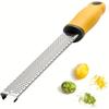 Lemon Slicer, Cheese Grinder, Multifunctional Stainless Steel Garlic Grinder, Manual Ginger Slicer, Vegetable Slicer, Kitchen Utensils