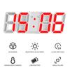 3D Simple Clock LED Alarm Clock Living Room 3D Wall Clock Digital Clock