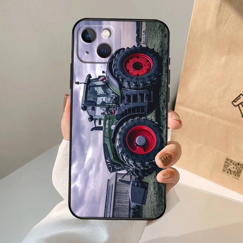 Farm Vehicle Tractor Phone Case For iPhone 17 Air 16 15 14 13 11 12 Pro Max 13 12 Mini 15 16 Plus 16e Cover Coque