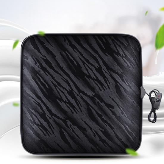 Universell Sittkudde Värmekudde med Halkfri Undersida Varm Sittdyna för Bil SUV Säte