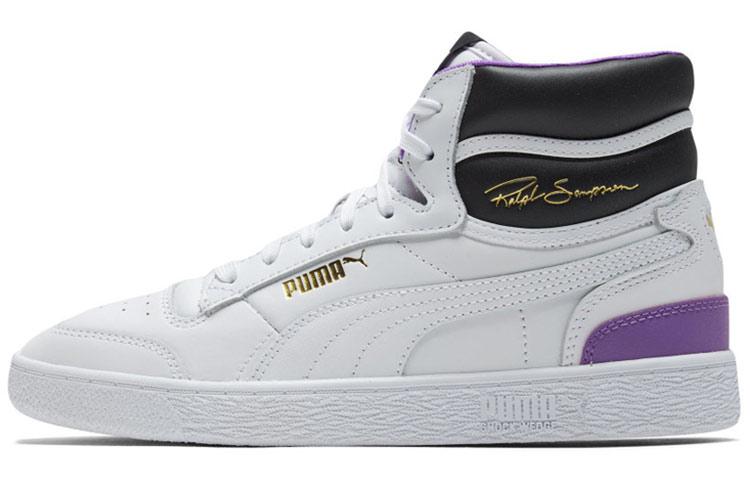 PUMA Ralph Sampson Mid Purple Glimmer 370847-05 37.5
