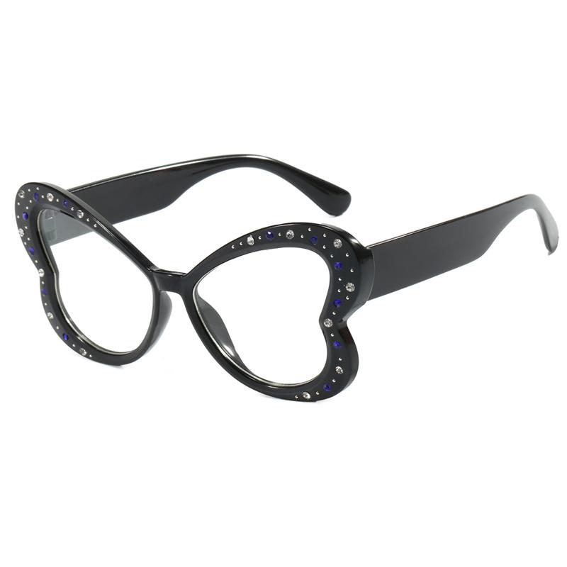 

Anti-blue Light Glasses Butterfly Shape Eyewear Women Men Artistic Sense Eyewear Blue Light Blocking Man Lady Computer Eyeglas