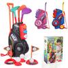 Kids Golf Set with Cart Toy Golf Clubs Balls And Mat Indoor Outdoor Golf Game for Boys Girls Halloween Christmas Thanksgiving