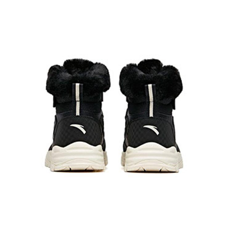 Anta Kids Comfortable Warm Non-Slip Shock Absorbing Durable Low-Cut Boots Kids boots Black A32046810-3