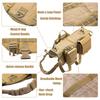 Tactical Large Dog Harness with Pouches Pet Vest Military Harnesses with Handle No-Pull Service Dogs Walking Training Hiking