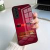 America TV The Big B-Bang Theory Phone Case For Samsung S25 S24 FE S23 S22 S21 Plus S20 Ultra Note20Ultra Black Glass Cover