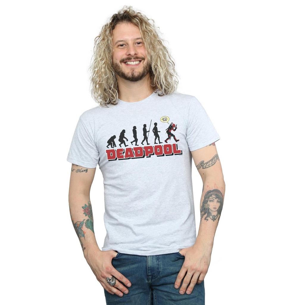 Marvel Mens Deadpool Evolution T-Shirt