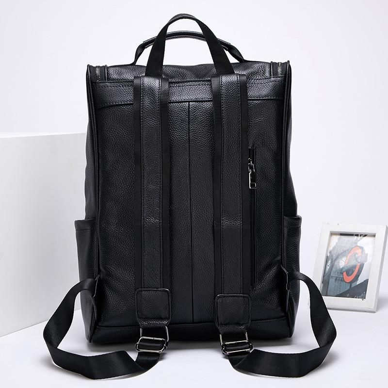 Hot-selling business commuter computer bag leather fashion personalized backpack bag large capacity universal backpack