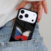 Czech Republic Flag Phone Case for iPhone 16e 15 14 13 12 17 Pro Max Plus Air 17pro Cover Coque
