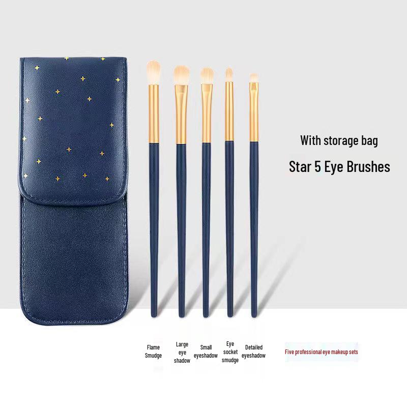 Ermu Soft Bristle Makeup Brush Set: Eyeshadow, Contour, Loose Powder Brushes for Beginners