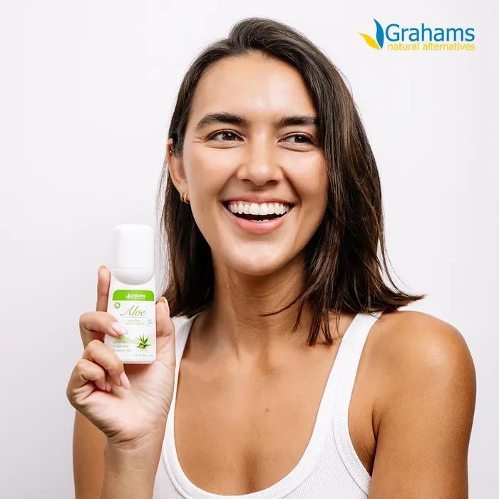 Natural Mineral Deodorant Roll-On Aloe 65mL
