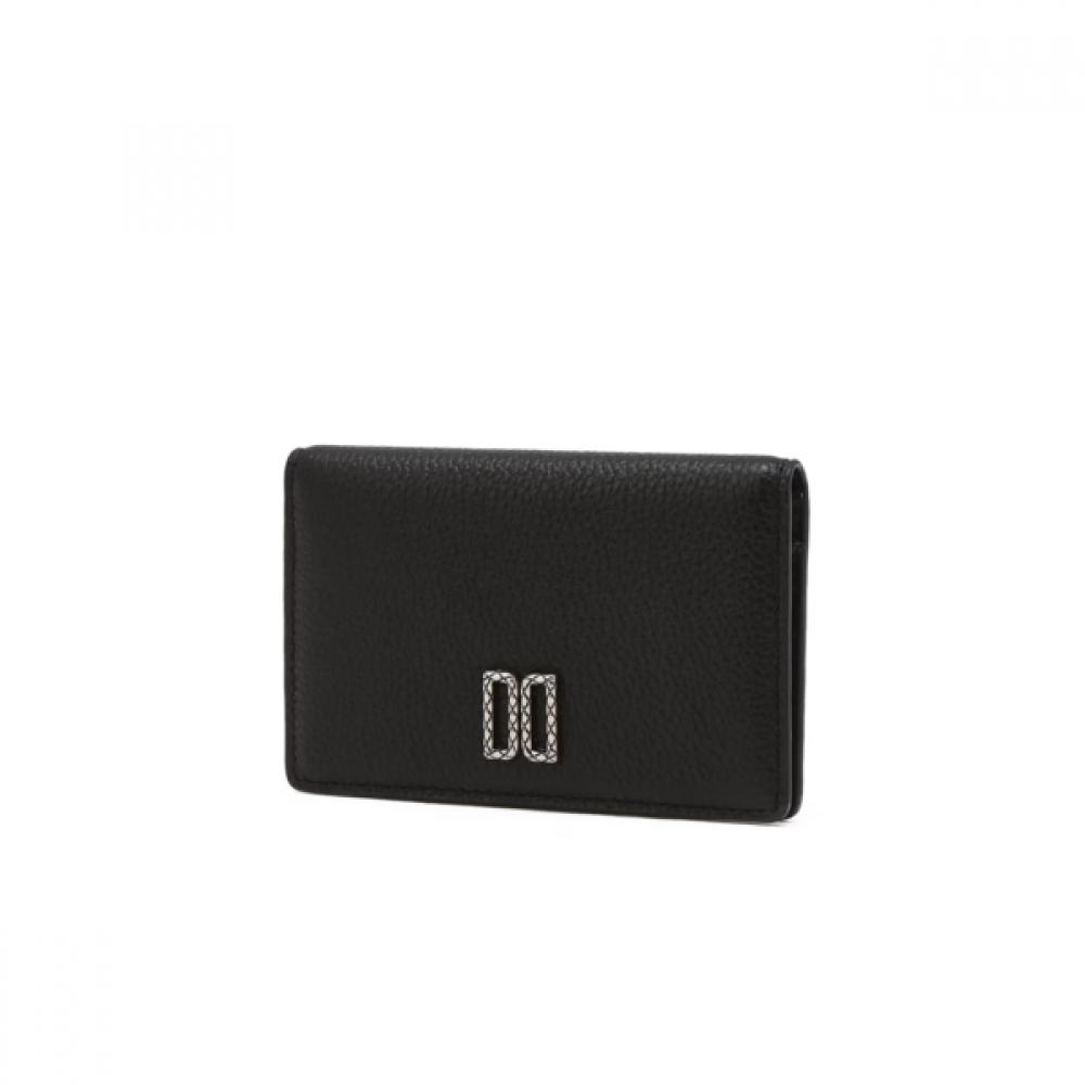 Daks Flo Black Slim Card Wallet Dcho6f621bk