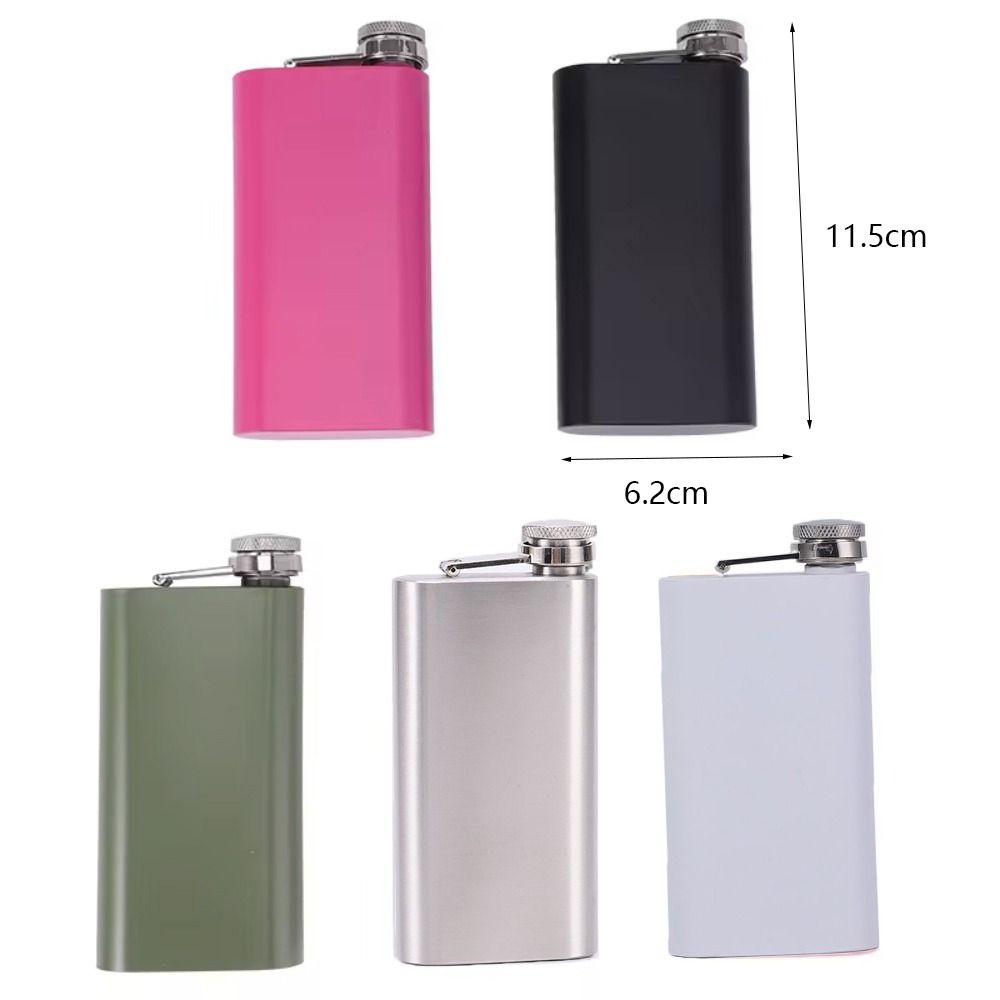 Odolná placatka 5oz láhev na whisky přenosná kapesní placatka kempování