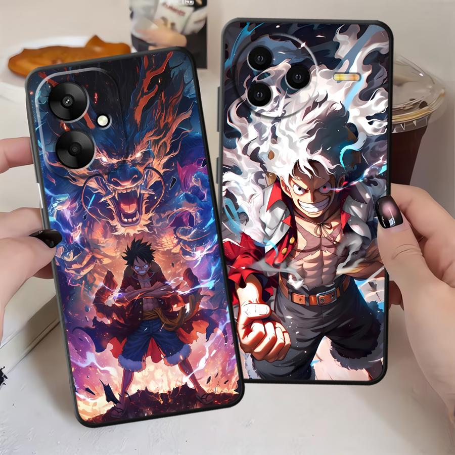 Case for Xiaomi Redmi A5 K60 9T 10 9A 9C A1 A2 Plus 12C K40 K50 Gaming 13C 12 Funda Phone Cover Cool Luffy Anime
