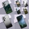Forest Cloud Pattern Phone Case For Samsung Galaxy S24 Ultra S9 S10 S20 FE S22 S21 S23 Plus S25 Ultra Cover Coque