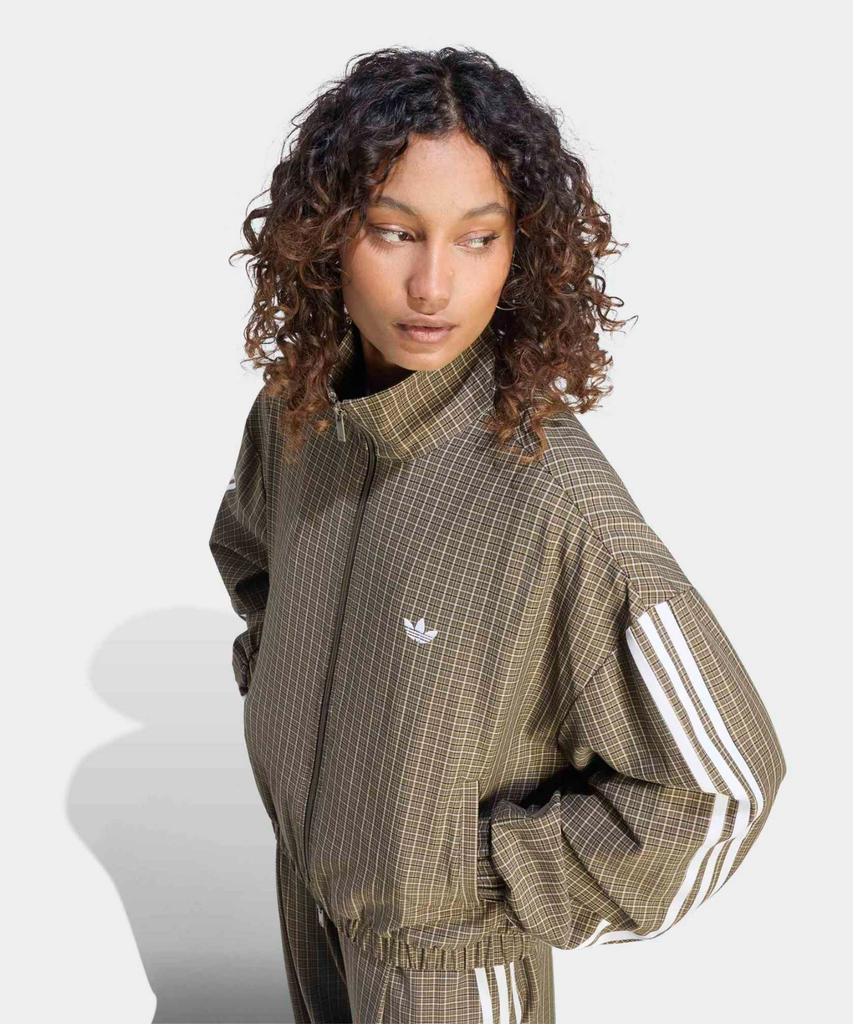 ADIDAS Check Track Top - Olive Strata: Wonder Beige / Le8306