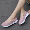 Sneakers Women Casual Shoes Light Breathable Mesh Tennis Summer Knitted Vulcanized Shoes Outdoor Slip -On Sock Shoes Plus Size