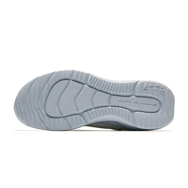 Anta Fly Fast Mesh Lightweight Height Increasing Low Top Running Shoes Women Sneakers White Blue 922525554F-2