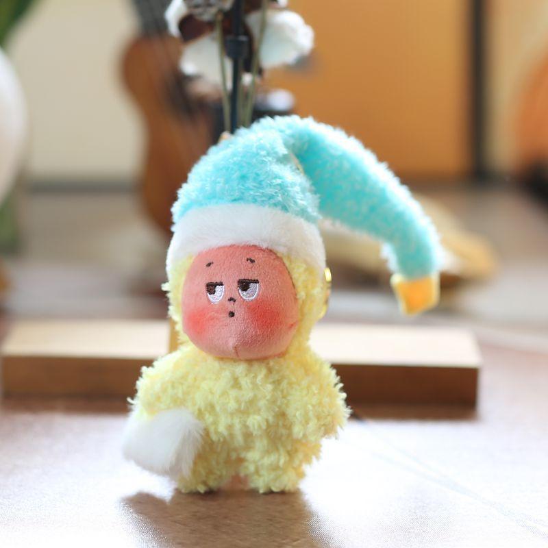Adorable Elf Plush Doll Pendant With Pp Cotton Filling For Kids Bag Accessory